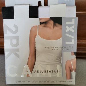 2 PK Adjustable Cami